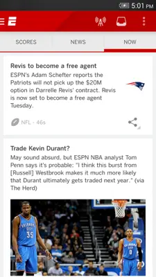 ESPN android App screenshot 3